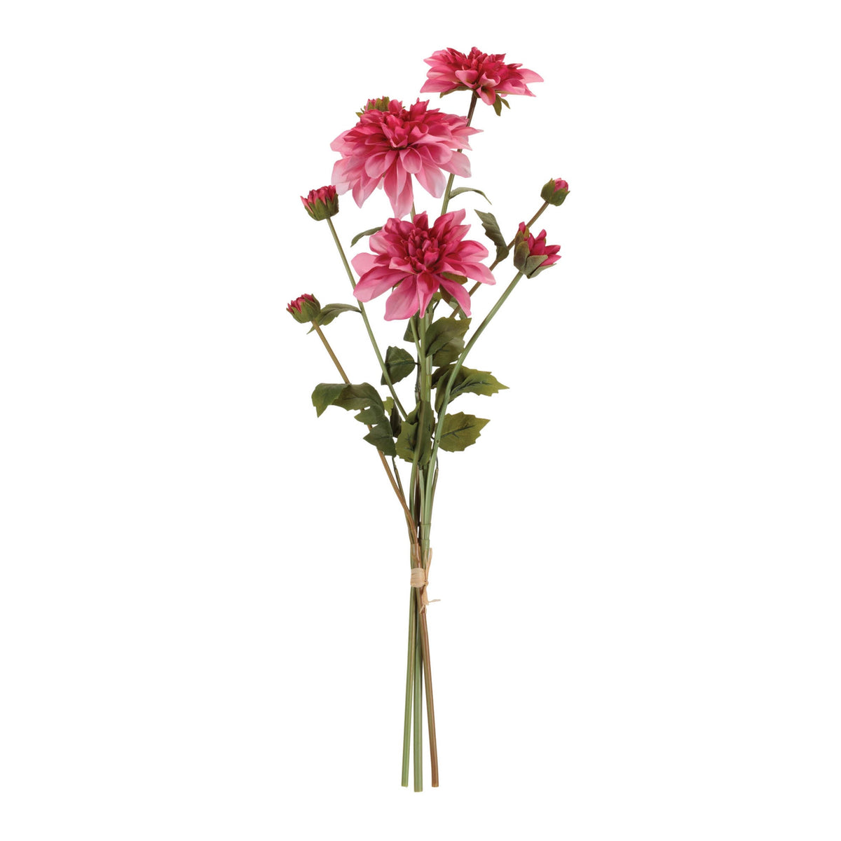Artificial Pink Dahlia Flower Bundles - Set of 2 - product photo 2