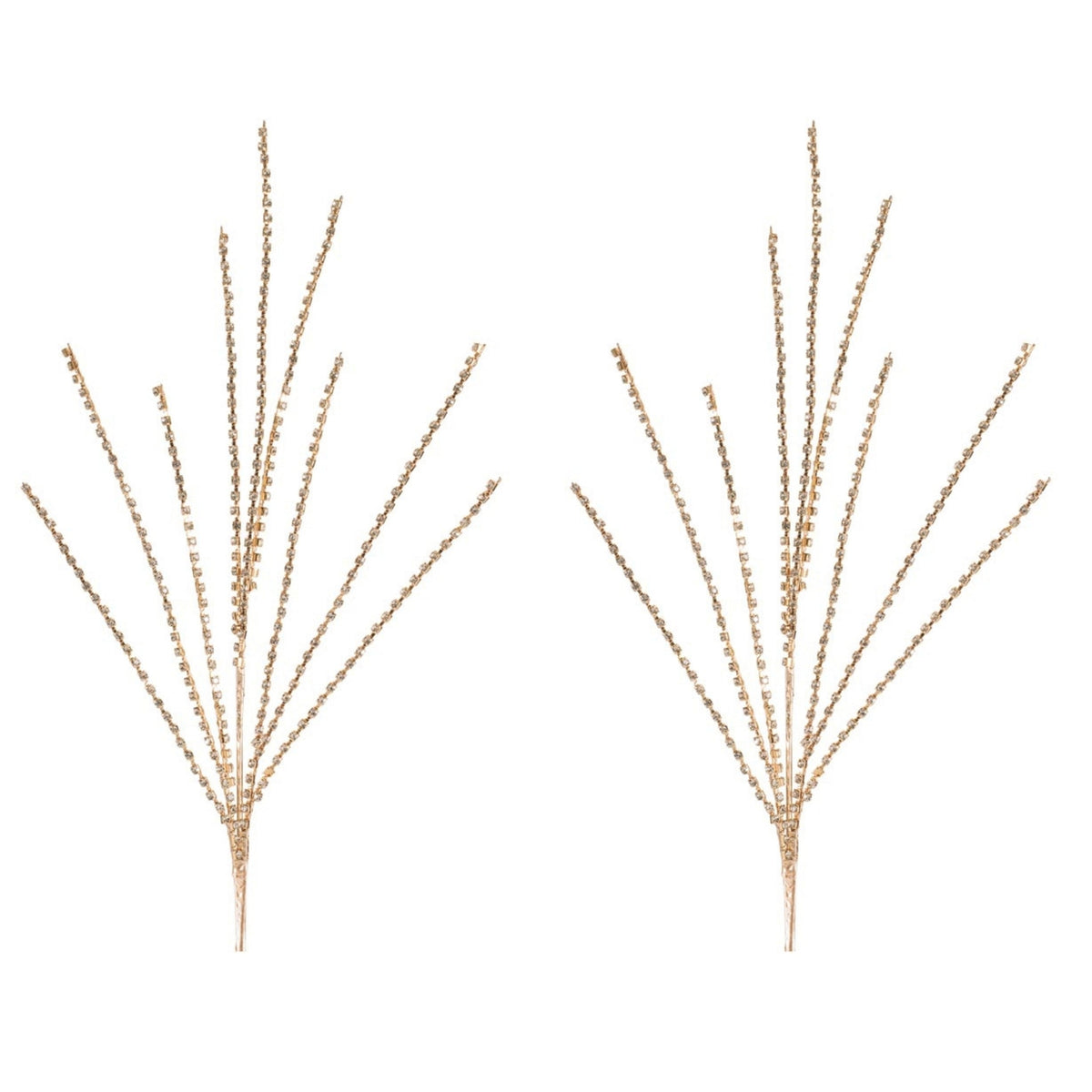 Faceted Bead Holiday Branches - Set of 2 - product photo 5