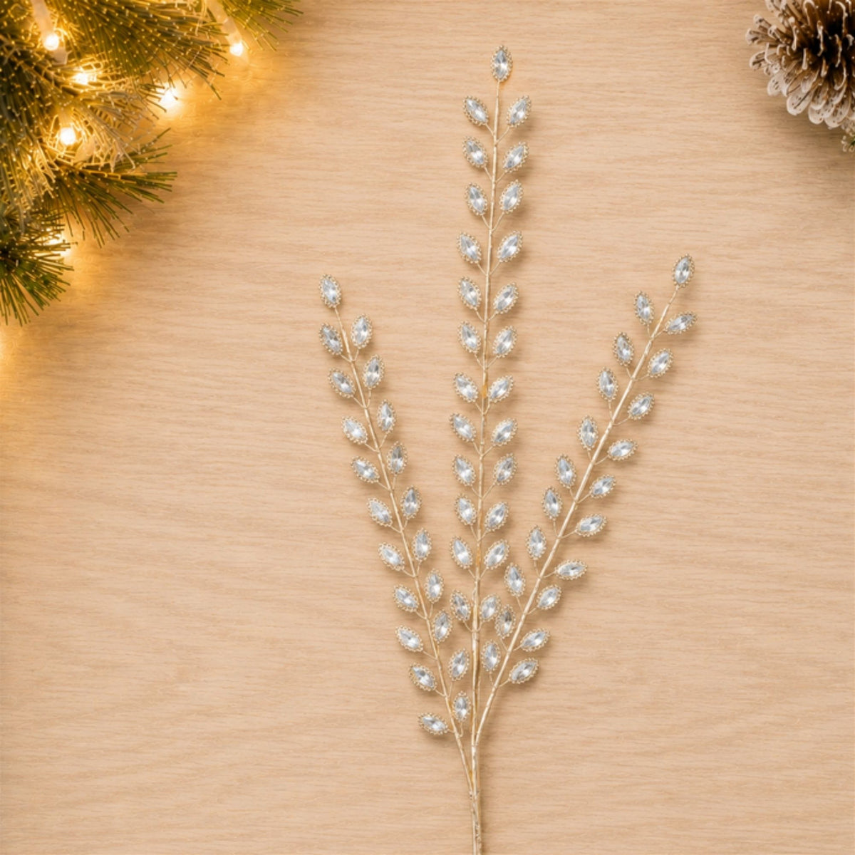 Decorative Jewel Accent Branches - Set of 2 - product photo 2