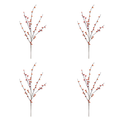 Decorative Berry Twig Stems - Set of 4 - product photo 3