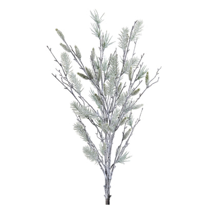 Snow-Dusted Artificial Pine Bundle - 40 in Tall - product photo 1