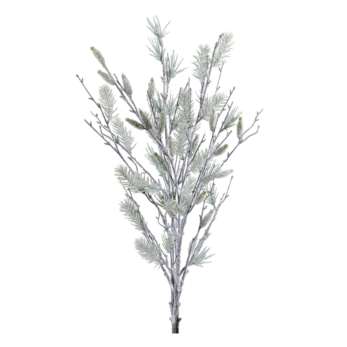 Snow-Dusted Artificial Pine Bundle - 40 in Tall - product photo 4