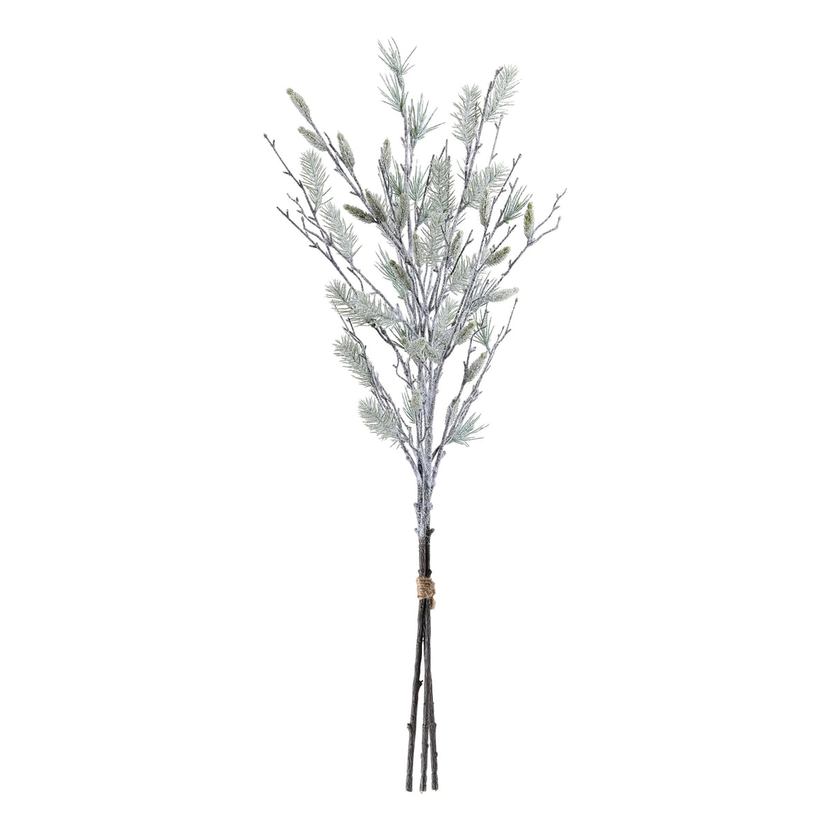 Snow-Dusted Artificial Pine Bundle - 40 in Tall - product photo 3